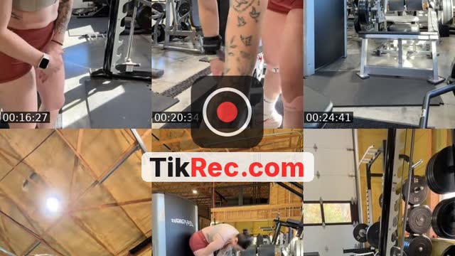 TikTok live: Glute Workout by @miriamdowlingg