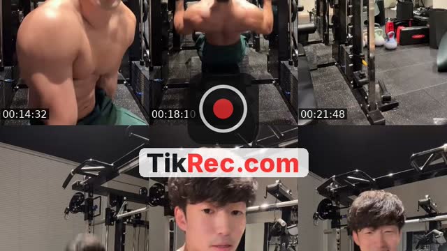 TikTok live: 病み上がり久々トレ by @19970609bun