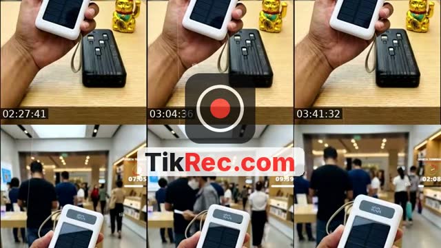 TikTok live: NUNCA MAIS FIQUE SEM BATERIA! Power Bank Solar 5 em 1 by @tikshooop1