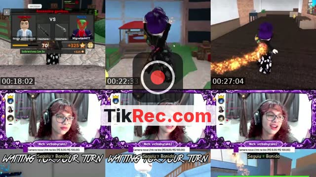 TikTok live: Vem jogar Roblox comigo! by @oivictorine