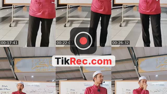 TikTok live: TADABBUR AL-FATIHAH (1:3-4) by @sematquranipoh