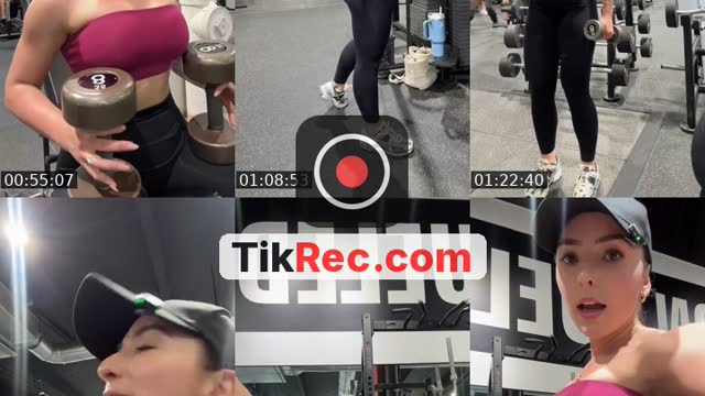 TikTok live: Upper body workout  fitness QA by @itsamandafit