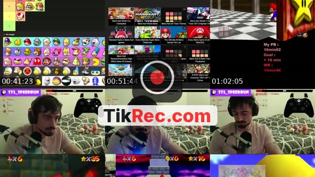 TikTok live: tier list puis speedrun by @docteur_sylv