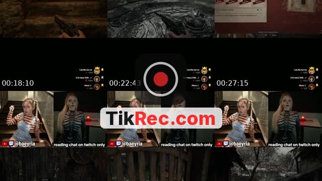 TikTok live: RE8 First Playthru by @ibaeyria
