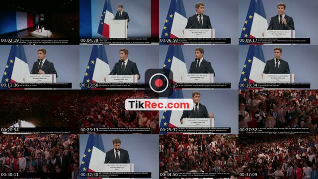 France TikTok live: EN DIRECT | À Lyon, mon discour by @gabriel_attal