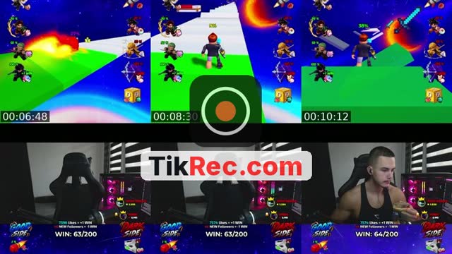 TikTok live: Viewers vs Streamer by @smallestrobloxplayer