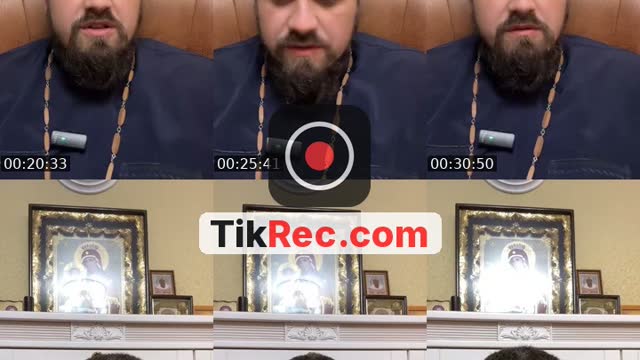 TikTok live: Священник УПЦ by @ierorthodox