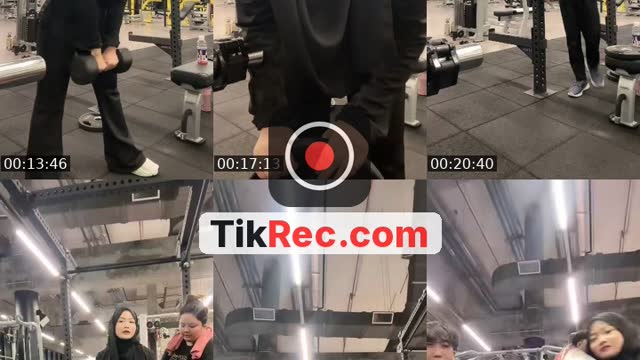 TikTok live: gym by @nrailyyy