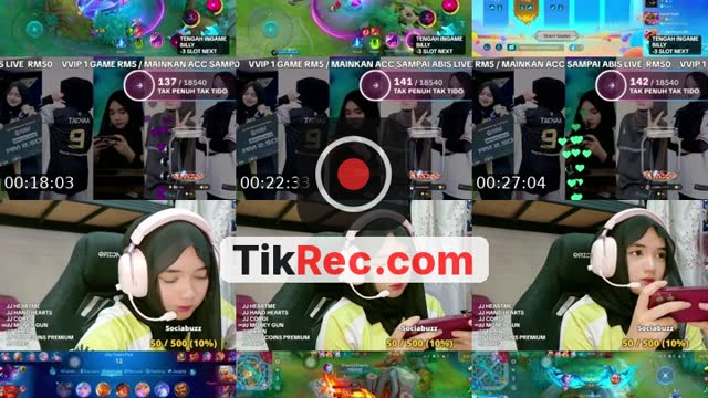 TikTok live: open mabar linkdbio by @krystalyqt