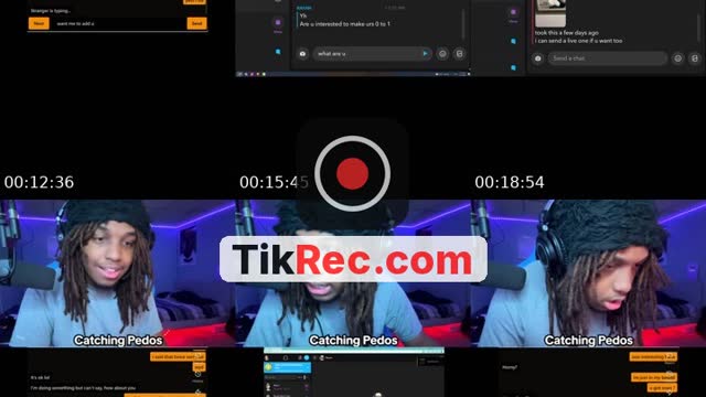 TikTok live: Catching Pedos by @robdamaster