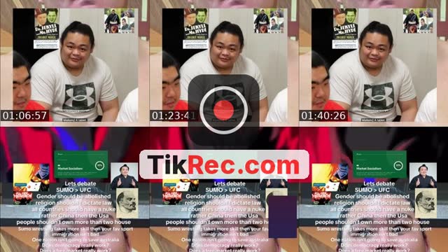 TikTok live: Debate by @godkiller546