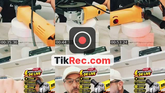 TikTok live: Esmerilhadeira Angular 1250w by @roni66411