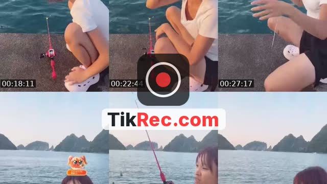 Japan TikTok live: 釣り🎣🎀釣りーな生放送❣️✨ by @rinarinariina__