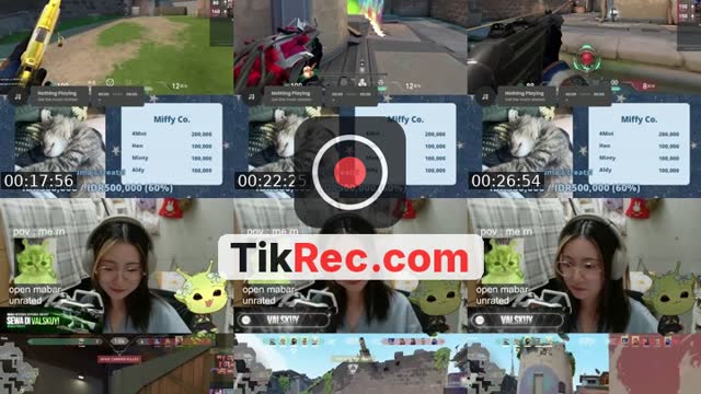 TikTok live: muka serius, aim misterius pt 2 by @dear_miffy