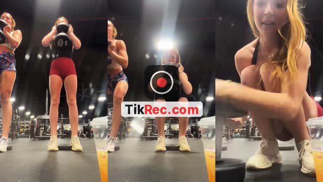 @ginger.gym.girl TikTok live