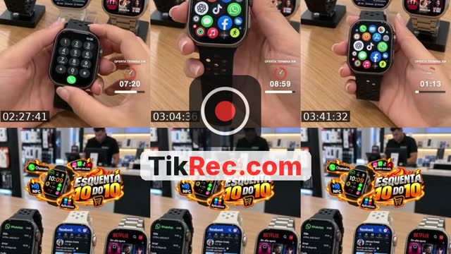 TikTok live: Relógio Inteligente by @cludio.garcia54