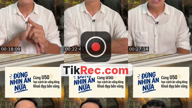 TikTok live: Khoẻ đẹp bền vững cùng U50 by @thanhtranu50