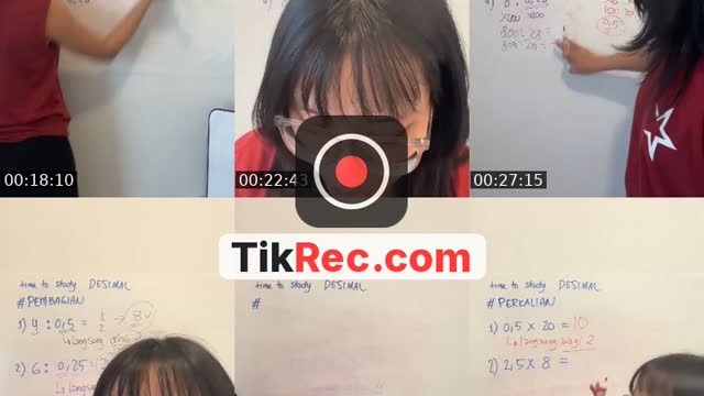 TikTok live: study#23 by @cristynatann