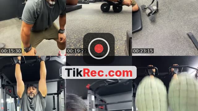 TikTok live: Gym time by @themaniac_physiqu3