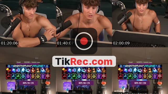 Germany TikTok live: calisthenics workout💜 by @daniel.paier