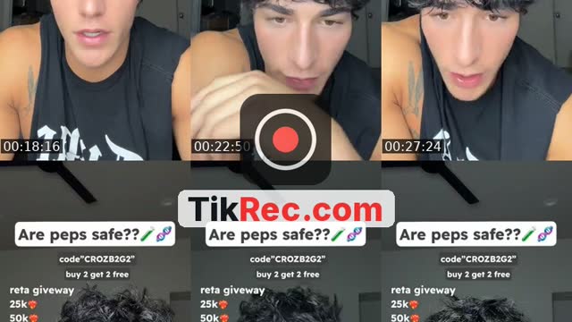 TikTok live: ask wtv by @croztalkspepps
