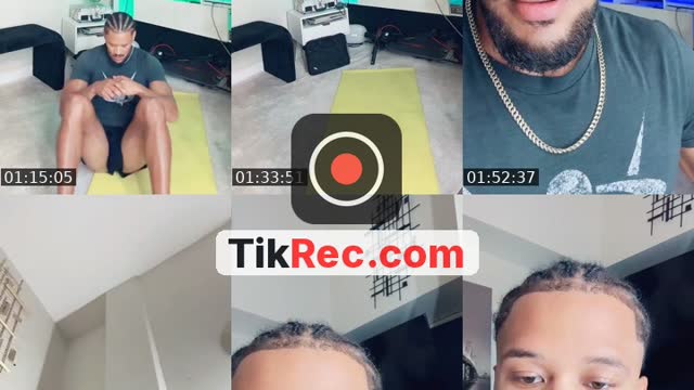 TikTok live: Working out!💪🏽 by @presh_frince