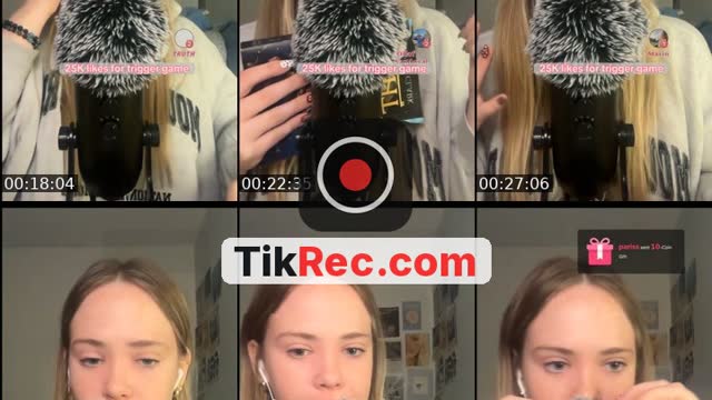TikTok live: ASMR~your favorite asmrtist by @rayoftinglesasmr
