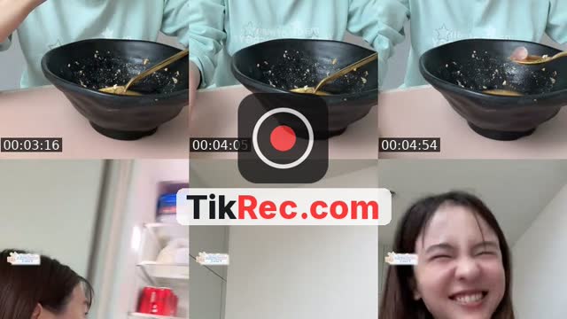 TikTok live: กินข้าวกันค่า มาม่า หอมแดงต้นหอม by @aom.sushar