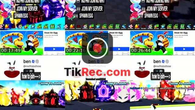 TikTok live: Steal an Egg by @coolsabdadgaming06