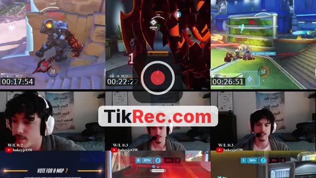 TikTok live: ALREADY TILTED LETS GO INSANE! by @bakeyjroverwatch