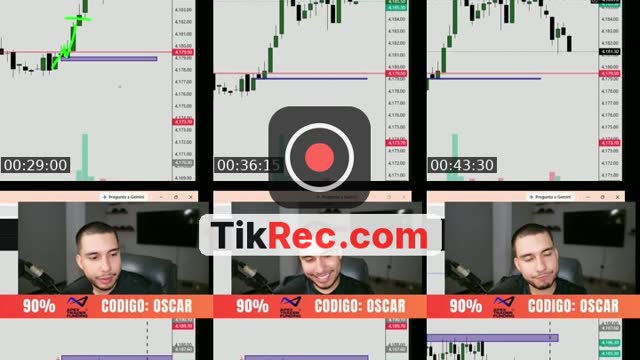 TikTok live: Operando el NASDAQ en VIVO by @oscarfontechaa