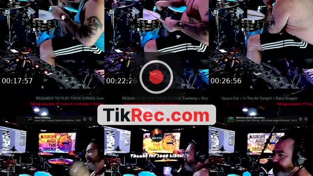 TikTok live: Tuesday twerk station #drums by @theamplife