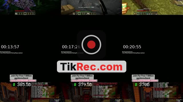 TikTok live: DonutSMP by @flyster24mc_