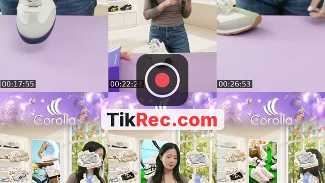 TikTok live: Corolla MY 10.10 Sale X Zaiffa by @corollashoes.official.my