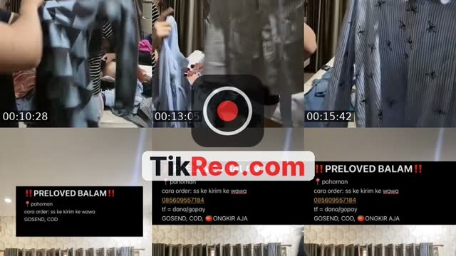 TikTok live: preloved by @.goolam