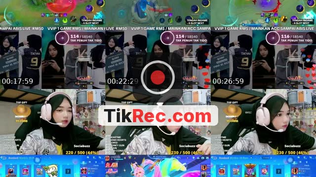 TikTok live: open mabar linkdbio by @krystalyqt