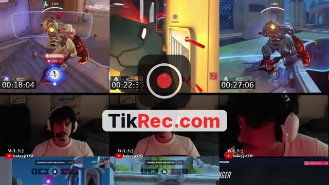 TikTok live: ALREADY TILTED LETS GO INSANE! by @bakeyjroverwatch