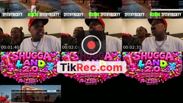 @2fithyricky TikTok live