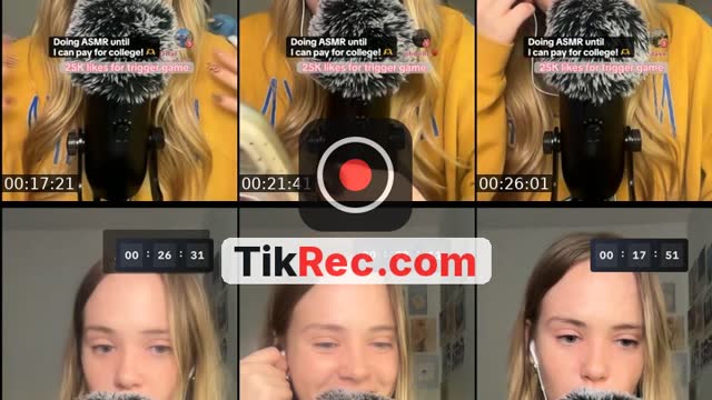 TikTok live: ASMR~your favorite asmrtist by @rayoftinglesasmr