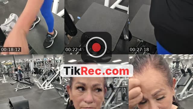 TikTok live: en el gym vida saludable by @amm122473