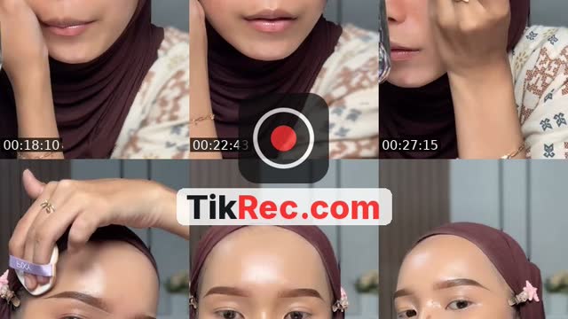TikTok live: tutorial makeup by @enjeliiaaa2