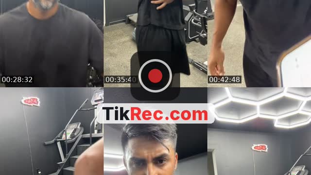 TikTok live: Gym time by @themaniac_physiqu3