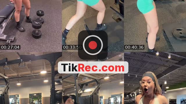 TikTok live: LEGGG DAYYY😆😆😆 by @laur.fitness