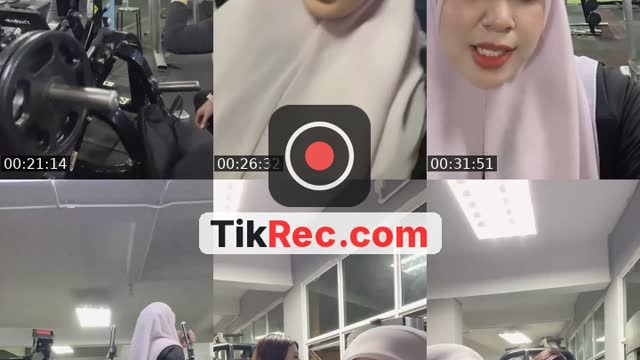 TikTok live: ladies GYM by @sitiyhere