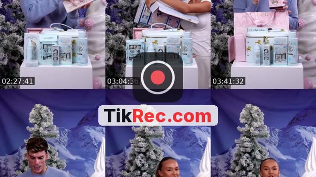 TikTok live: Christmas Collection Launch✨💗 by @plmakeupacademy