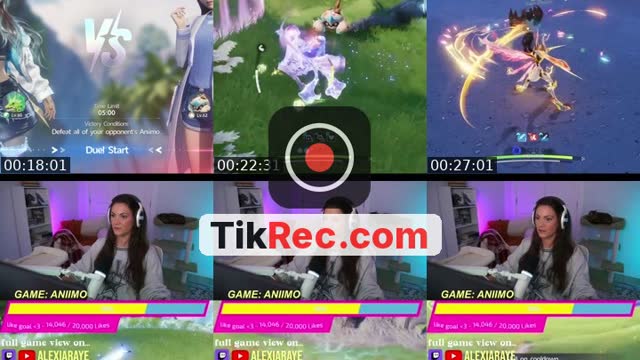 TikTok live: cozy aniimo morning by @alexiaraye