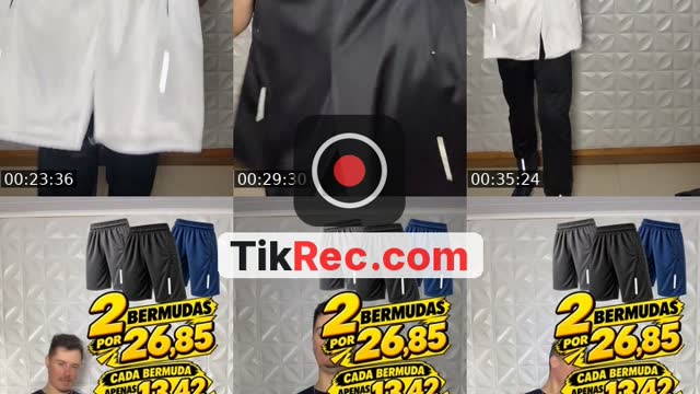 TikTok live: Bermudas Masculinas by @dupladedoisliveshop