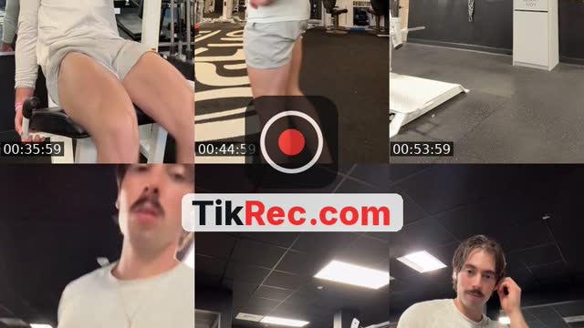 TikTok live: Leg day - Gym Stream by @itsaidanmay