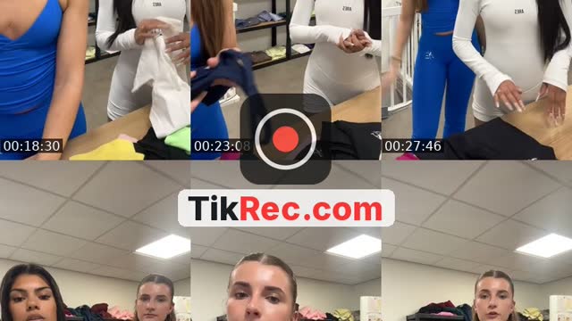 TikTok live: CODE “JULIA” VOOR 20% KORTING🤍 by @aresgymclothing
