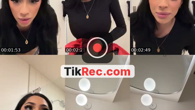 TikTok live: Grwm for work🍾 by @michaguay